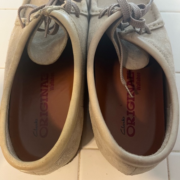 Clark’s Originals Wallabee Natural Crepe Sole 36405 Sz 10M - Picture 7 of 8